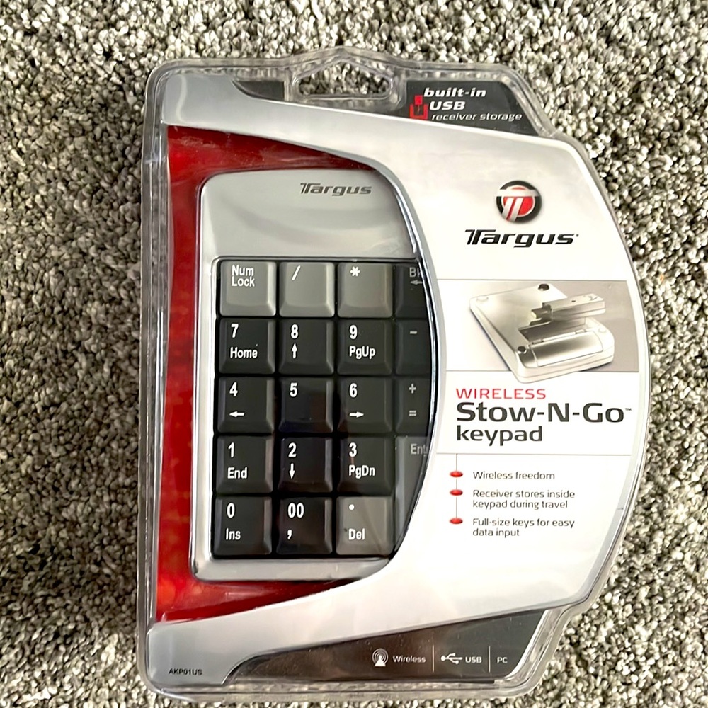 Wireless Stow-N-Go Keypad